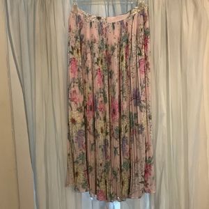 Plaited Multi Color Skirt